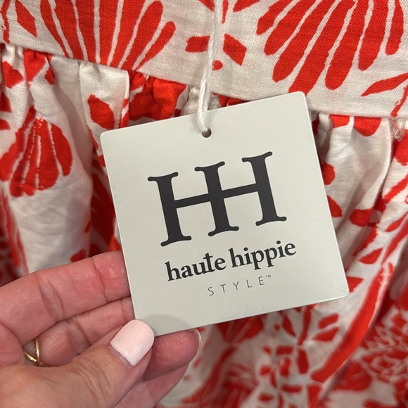 NWT Haute Hippie Linen blend skirt - Picture 2 of 7